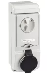 SCHNEIDER 83137 PK Unika socket 16A 3P + E - 480 ... 500 V AC - IP44 SCHNEIDER 83137 PK Unika socket 16A 3P + E - 480 ... 500 V AC - IP44