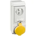   SCHNEIDER 83140 PK Unika socket 32A 3P + E - 100 ... 130 V AC - IP44