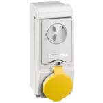   SCHNEIDER 83141 PK Unika socket 32A 3P + N + E - 100 ... 130 V AC - IP44