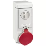   SCHNEIDER 83146 PK Unika socket outlet 32A 3P + E - 380 ... 415 V AC - IP44