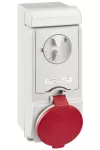 SCHNEIDER 83147 PK Unika socket 32A 3P + N + E - 380 ... 415 V AC - IP44 SCHNEIDER 83147 PK Unika socket 32A 3P + N + E - 380 ... 415 V AC - IP44