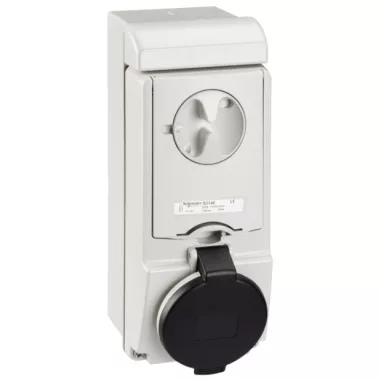 SCHNEIDER 83149 PK Unika socket 32A 3P + N + E - 480 ... 500 V AC - IP44 SCHNEIDER 83149 PK Unika socket 32A 3P + N + E - 480 ... 500 V AC - IP44