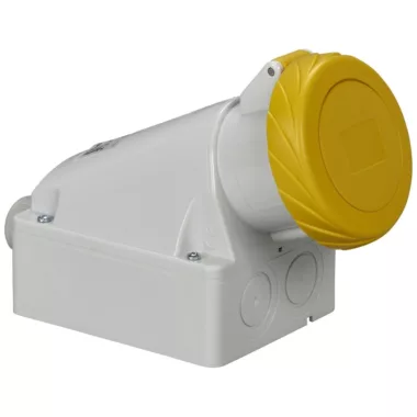 SCHNEIDER 83164 PK mounting socket 32A 3P + E - 100 ... 130 V AC - IP67
