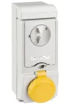 SCHNEIDER 83179 PK Unika socket 16A 3P + E - 100 ... 130 V AC - IP65 SCHNEIDER 83179 PK Unika socket 16A 3P + E - 100 ... 130 V AC - IP65