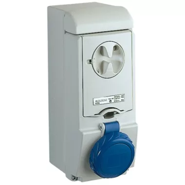 SCHNEIDER 83193 PK Unika socket 32A 3P + E - 200 ... 250 V AC - IP65 SCHNEIDER 83193 PK Unika socket 32A 3P + E - 200 ... 250 V AC - IP65