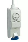 SCHNEIDER 83454 ISOBLOCK Wall-mounted, lockable socket, 2P + F, 6h, 16A, 250V, IP65, without protection SCHNEIDER 83454 ISOBLOCK Wall-mounted, lockable socket, 2P + F, 6h, 16A, 250V, IP65, without protection