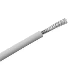 SiF 1x0,5mm2 Hőálló szilikon vezeték 300/500V fehér