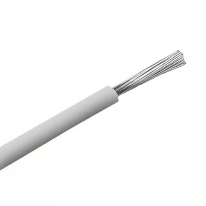 SiF 1x0,5mm2 Hőálló szilikon vezeték 300/500V fehér