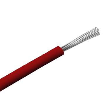 SiF 1x0,5mm2 Heat resistant silicone wire 300/500V red