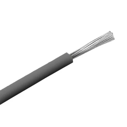   SiF 1x0,5mm2 Conductor siliconic rezistent la căldură gri 300 / 500V