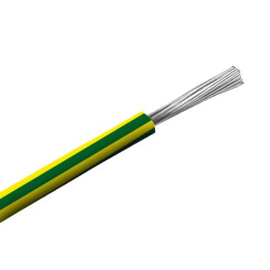 SiF 1x0,5mm2 Conductor siliconic rezistent la căldură verde-galben 300 / 500V