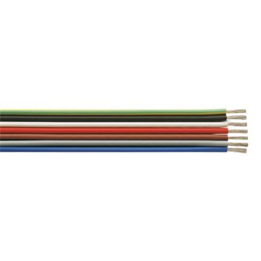 SiF 1x25mm2 Heat resistant silicone wire 300/500V red/brown
