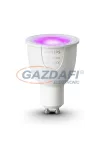 PHILIPS Hue Ambience 8718696485880 intelligens vezérelhető fényforrás, GU10, 6.5W, 250Lm, 2000K–6500 K +16 millió szín, PHILIPS Hue Ambience 8718696485880 intelligens vezérelhető fényforrás, GU10, 6.5W, 250Lm, 2000K–6500 K +16 millió szín,
