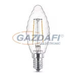   PHILIPS 871869657389100 LED fényforrás, classic 2W E14 WW ST35 CL ND RF 1BC