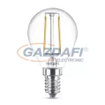   PHILIPS 871869657391400 LED fényforrás, classic 2W E14 WW P45 CL ND RF 1BC6