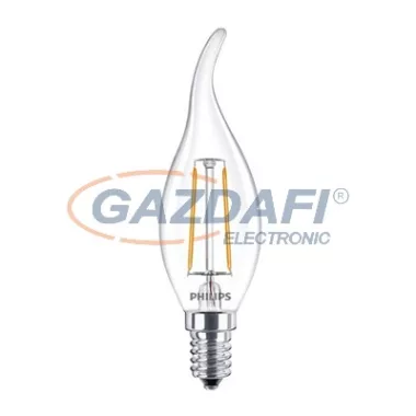 PHILIPS 871869657409600 B35 Filament LED fényforrás E14, 2W, 250Lm, 230V, 2700K PHILIPS 871869657409600 B35 Filament LED fényforrás E14, 2W, 250Lm, 230V, 2700K