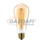   Bec Led dimabil PHILIPS 871869657571000 CLA LED  filament, 7W, E27, ST64, 2500K, 720Lm, 825, gold