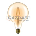   Bec Led dimabil glob mare PHILIPS 871869657577200 CLA LED globe  filament, 7W, E27, G120, 2000K, 630Lm, 820, GOLD