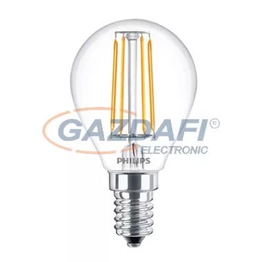 PHILIPS 871869658725600 Filament LEDluster fényforrás E14, 4W, 470Lm, 230V, 2700K