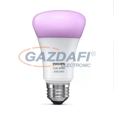 PHILIPS HUE Ambiance 8718696592984 intelligens vezérelhető fényforrás, E27, 10W, 750Lm, 2000K–6500 K +16 millió szín PHILIPS HUE Ambiance 8718696592984 intelligens vezérelhető fényforrás, E27, 10W, 750Lm, 2000K–6500 K +16 millió szín