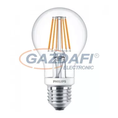 PHILIPS 871869665680800 A60 LED fényforrás, filament, E27, 7.5W, 806Lm, 240V, 2200-2700K, 827, dimmelhető, víztiszta búra PHILIPS 871869665680800 A60 LED fényforrás, filament, E27, 7.5W, 806Lm, 240V, 2200-2700K, 827, dimmelhető, víztiszta búra