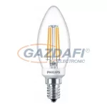   Bec Led lumanare dimabil PHILIPS 871869670982500 filament LED  B35 E14, 5W, 470Lm, 2700K