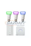 PHILIPS HUE Ambiance 8718696728796 intelligens vezérelhető fényforrás szett vezérlővel, E27, 10W, 500-999Lm, 2000K–6500 K +16 millió szín