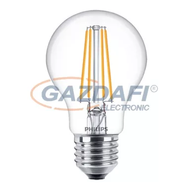 Bec Led PHILIPS 871869674261700 CLA A60, filament, E27, 8W LED 1055Lm, 240V, 4000K, 827, clar