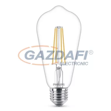 PHILIPS 871869680789700 LED fényforrás, classic 4.3W ST64 E27 WW CL ND SRT4 PHILIPS 871869680789700 LED fényforrás, classic 4.3W ST64 E27 WW CL ND SRT4