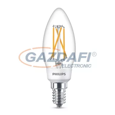 PHILIPS 871869680975400 LED fényforrás, classic SSW 5W B35 E14 WW CL ND 1SRT PHILIPS 871869680975400 LED fényforrás, classic SSW 5W B35 E14 WW CL ND 1SRT