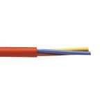   SiHF-O 2x0,75mm2 Cablu furtun izolat siliconic, rezistent la caldura, 300 / 500V roșu / maro
