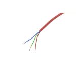   SiHF-J 3x1,5mm2 Hőálló, szilikon szigetelésű tömlővezeték 300/500V vörös/barna