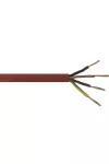 SiHF-J 4x16mm2 Hőálló, szilikon szigetelésű tömlővezeték 300/500V vörös/barna
