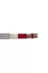 SiHFP 4x1,5mm2 Hőálló, szilikon szigetelésű tömlővezeték acélszövet páncélozással 300/500 V