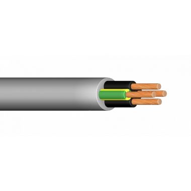 SLM 4x4mm2 Motor connection cable, PVC 0.6 / 1kV gray