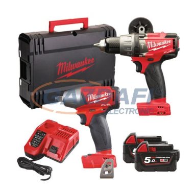 MILWAUKEE 4933471147  M18 FPP2E2-502P Set de scule electrice cu acumulator