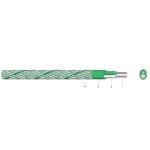   90 E/N/P/C  2x1,5 mm2 Szilikon szigetelésű kompenzációs és termo vezeték, acélszövet árnyékolás nélkül 90P 15L