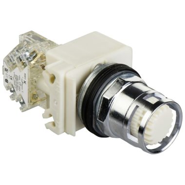 SCHNEIDER 9001K3L35LWWH13 Nyomógomb 600 VAC 10A 30mm