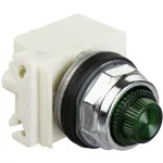 SCHNEIDER 9001KP38G31 indicator light, 120V AC / DC, green