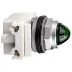   SCHNEIDER 9001KP38LGG9 30mm diameter indicator light green 120V Harmony 9