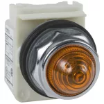   SCHNEIDER 9001KP38LYA9 30mm diameter indicator light yellow 120V Harmony 9