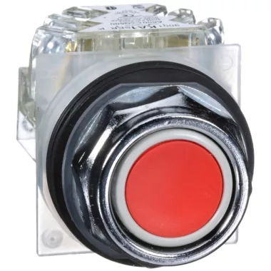 SCHNEIDER 9001KR1RH13 Komplett nyomógomb piros