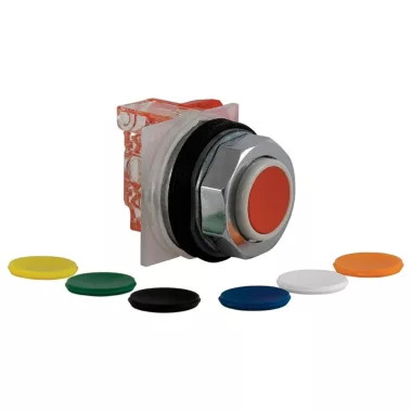 SCHNEIDER 9001KR3UH13 Nyomógomb, 1NO+1NC