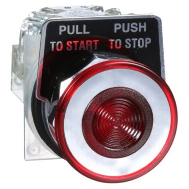 SCHNEIDER 9001KR9RH13 Nyomógomb 30mm