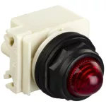   SCHNEIDER 9001SKP38LRR9 30mm diameter indicator light red 120V Harmony 9
