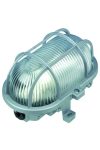 GAO 90047 Boat light, oval, with plastic grid 60W, gray