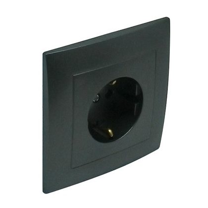 Efapel 90135_CIS komplett dugalj, szürke