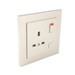   efapel 90184_CMF Komplett csatlakozóaljzat (brit típusú) elefántcsont