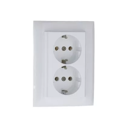 Efapel 90331_CBR dupla dugalj, fehér