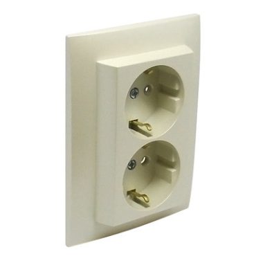 Efapel 90331_CPE dupla dugalj, gyöngyház